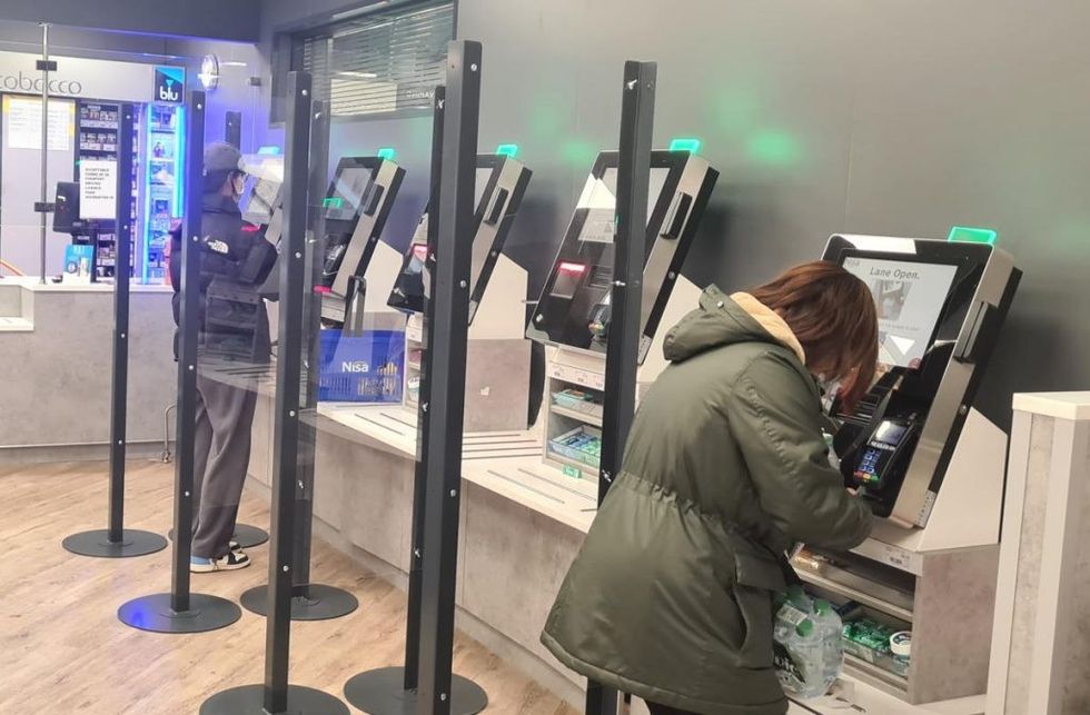 Self service checkouts nisa