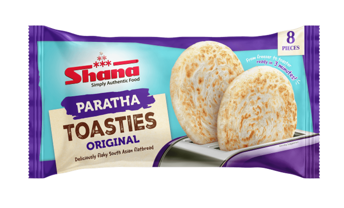 Shana launches toaster-ready paratha