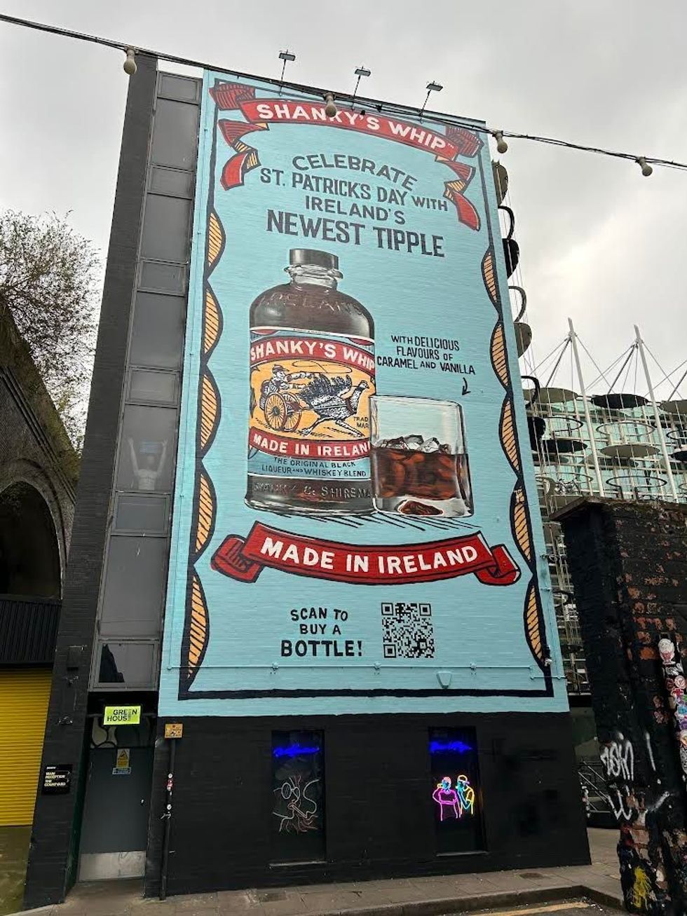 Shankys Whip mural Birmingham