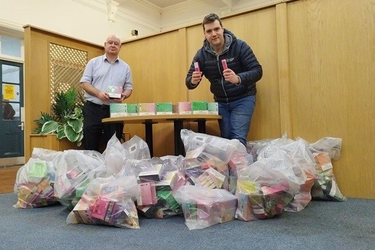 Joint operation tackles illicit vape sales in Darlington
