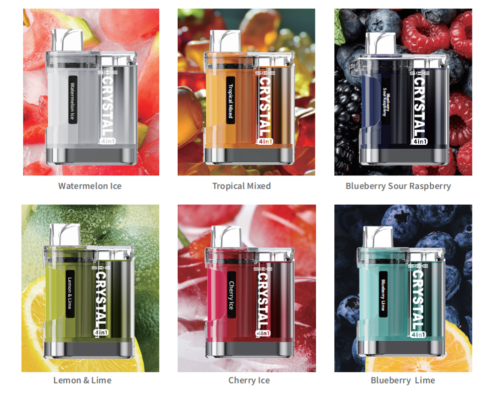 SKE Crystal 4 in 1 Singal flavor