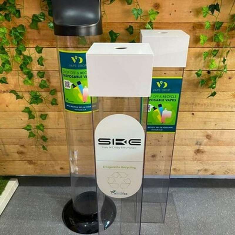 vape pod recycling Vaping brand SKE unveils new closed system with push Color:Rainbow Armor 2 For £15 Shorts blueberry melon flum pebble