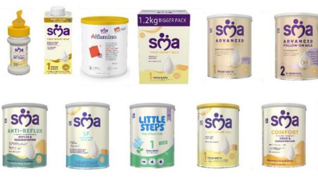 SMA infant formula