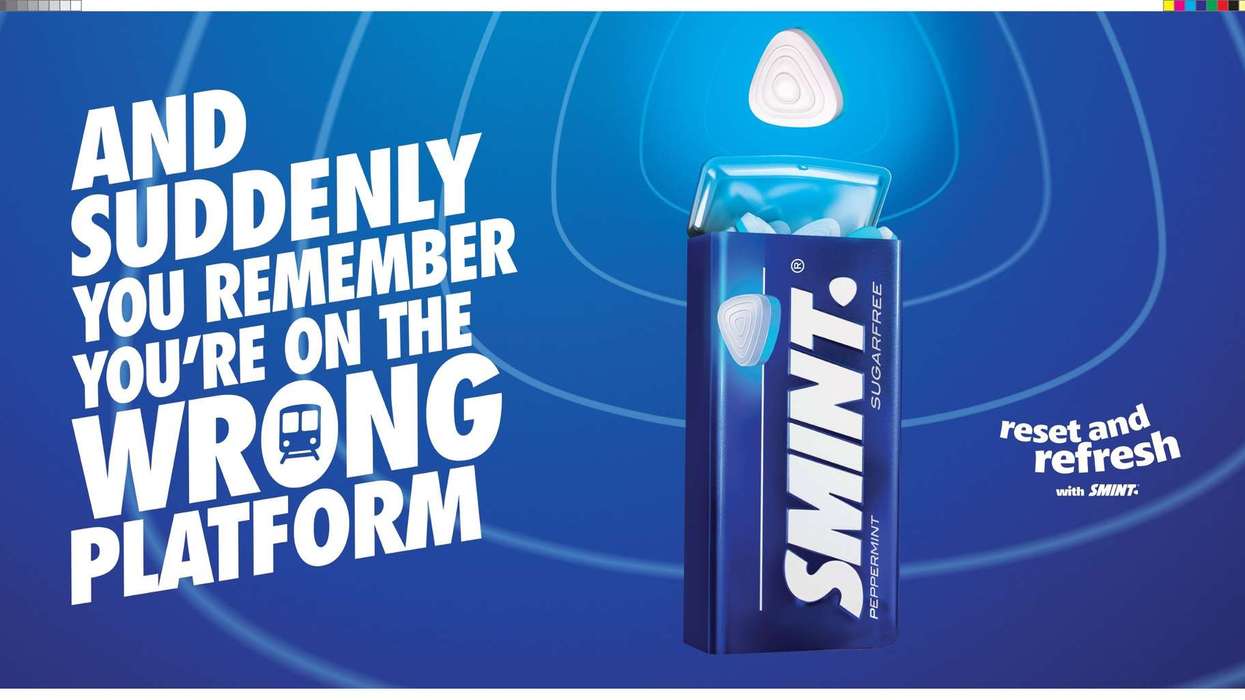 Smint OOH campaign UK growth