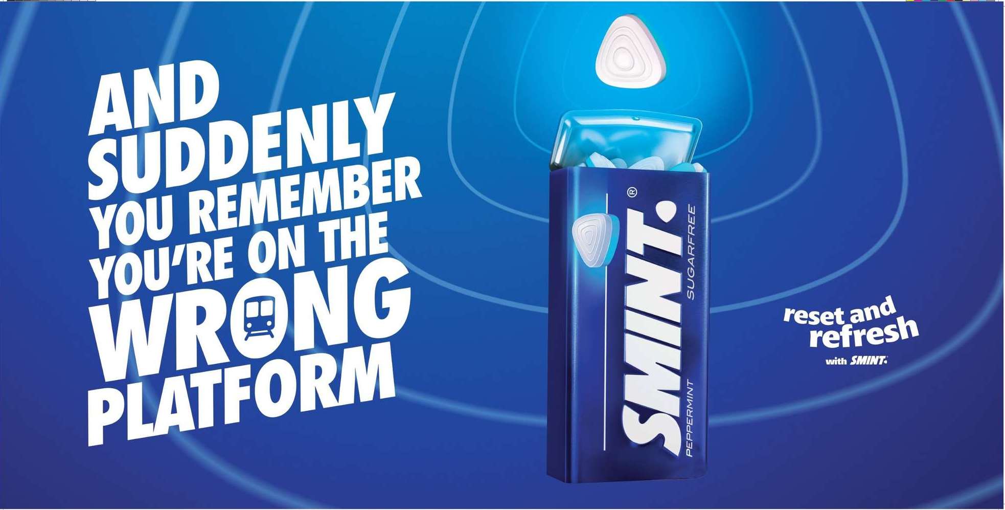 Smint OOH campaign UK growth