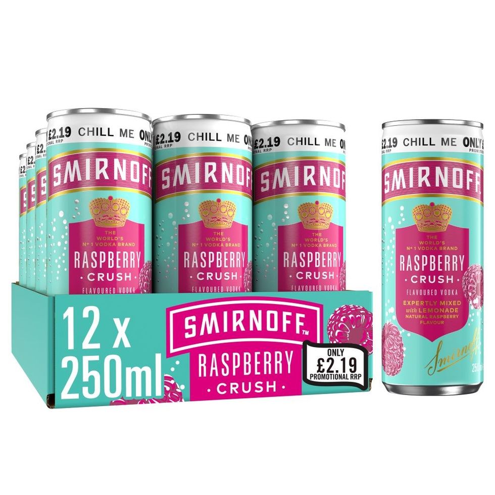 Smirnoff Raspberry Crush Lemonade ml PMP