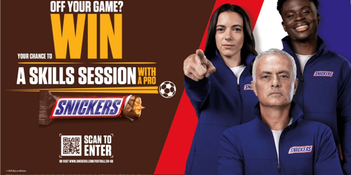 Snickers Launches 2025 “Off Your Game” Campaign with Football Stars ...