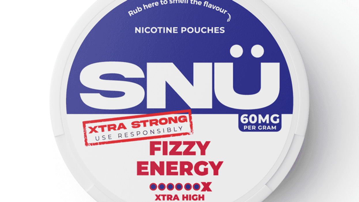 SNÜ Fizzy Energy nicotine pouch