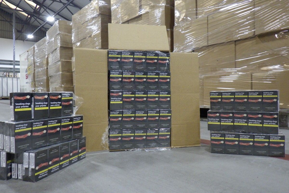 Over 10 million illegal cigarettes seized at Belfast port