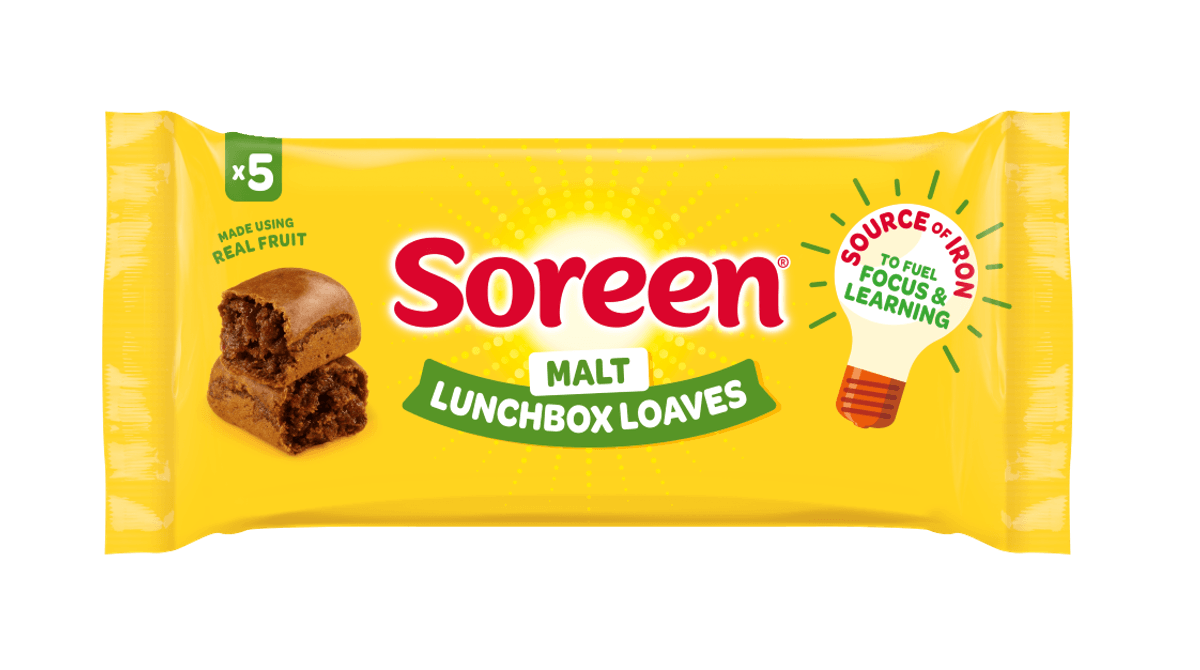 Soreen relaunches lunchbox loaves