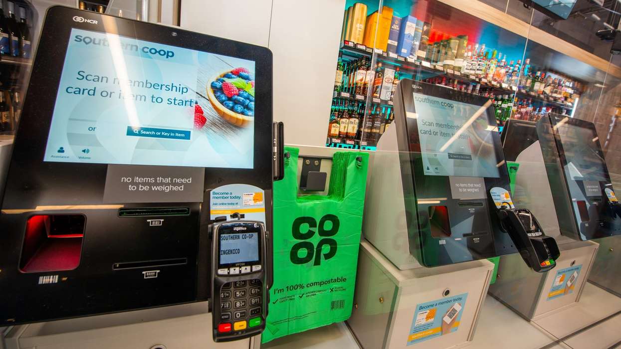 Southern Co-op compostible carrier bags