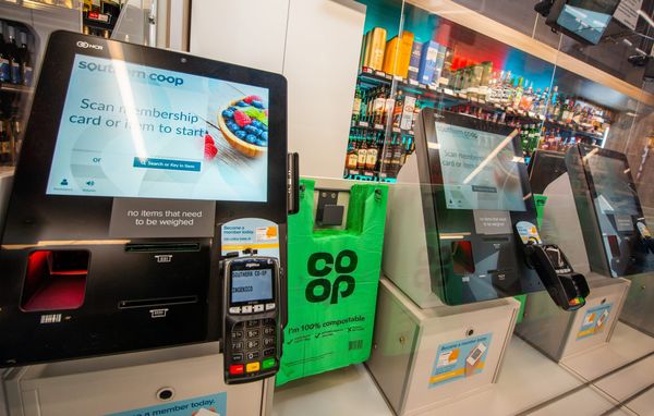 Southern Co-op compostible carrier bags