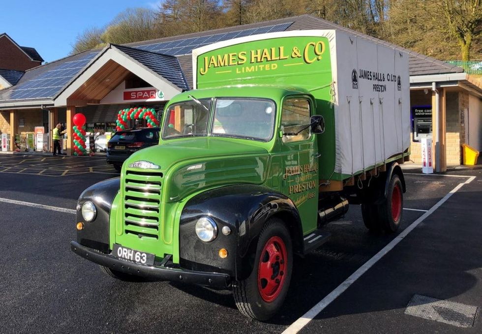 SPAR Bacup Launch van