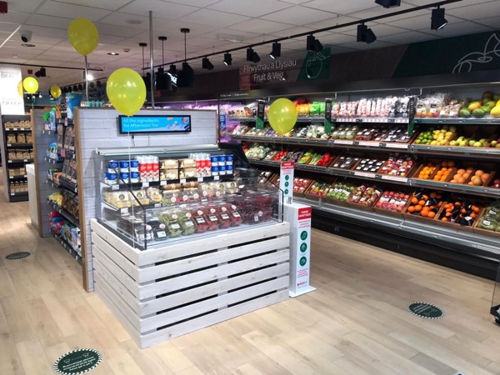 SPAR Bala produce area