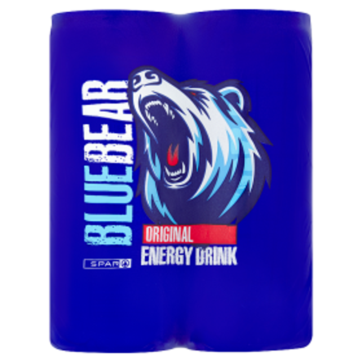 SPAR Blue Bear energy drink