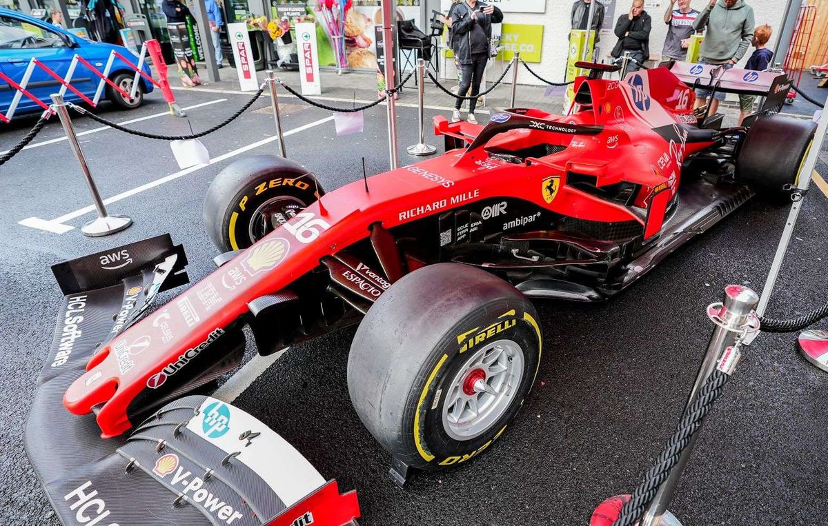 SPAR Bowness Ferrari F1 car