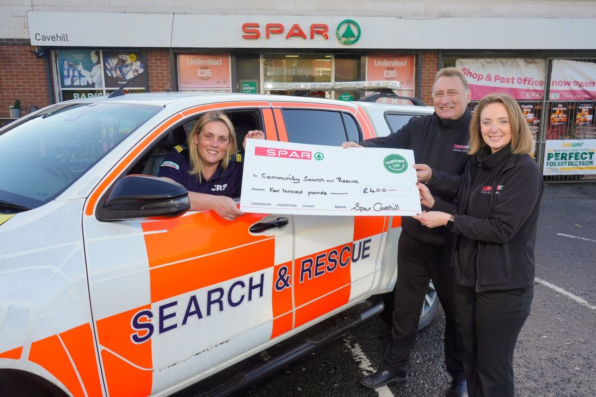 SPAR Cavehill celebrates former owner’s 70th birthday