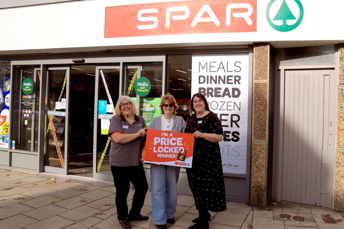 SPAR customer wins year of bread and milk