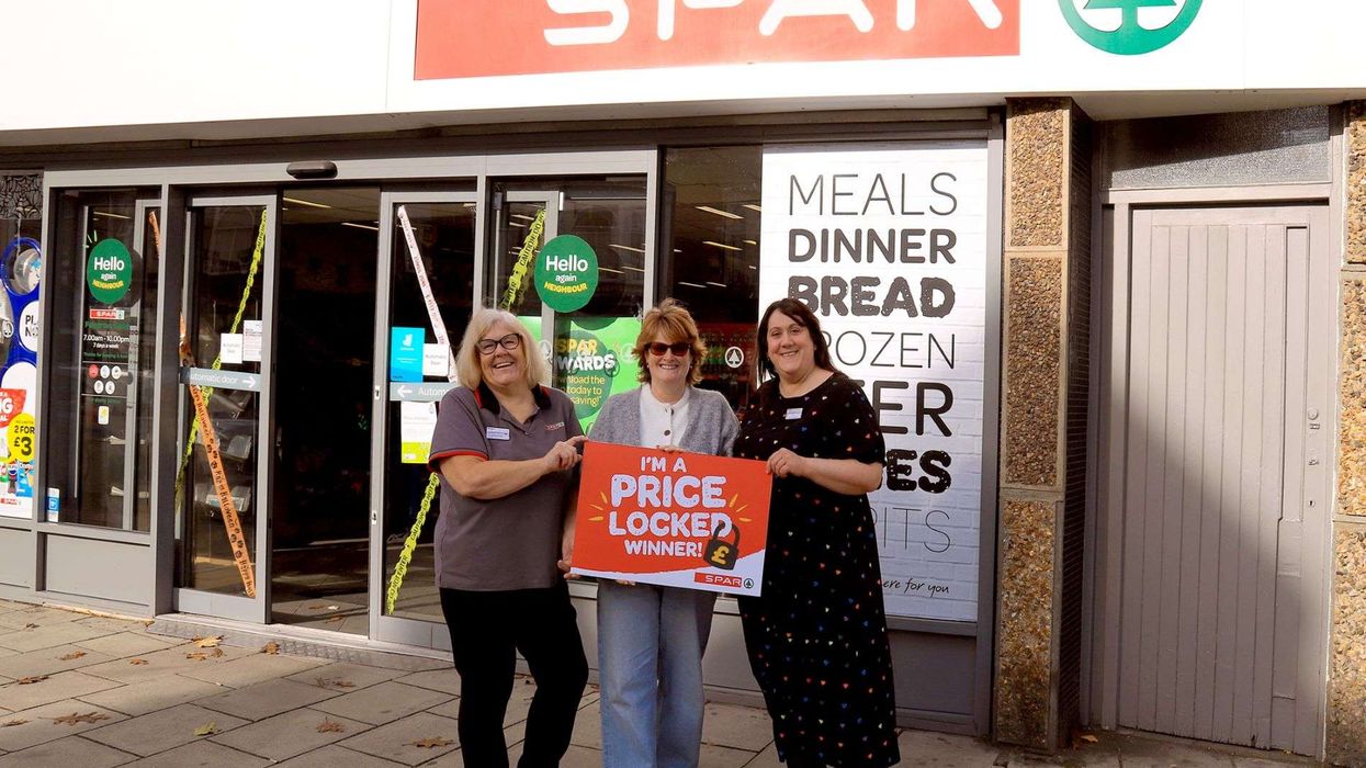 SPAR customer wins year of bread and milk
