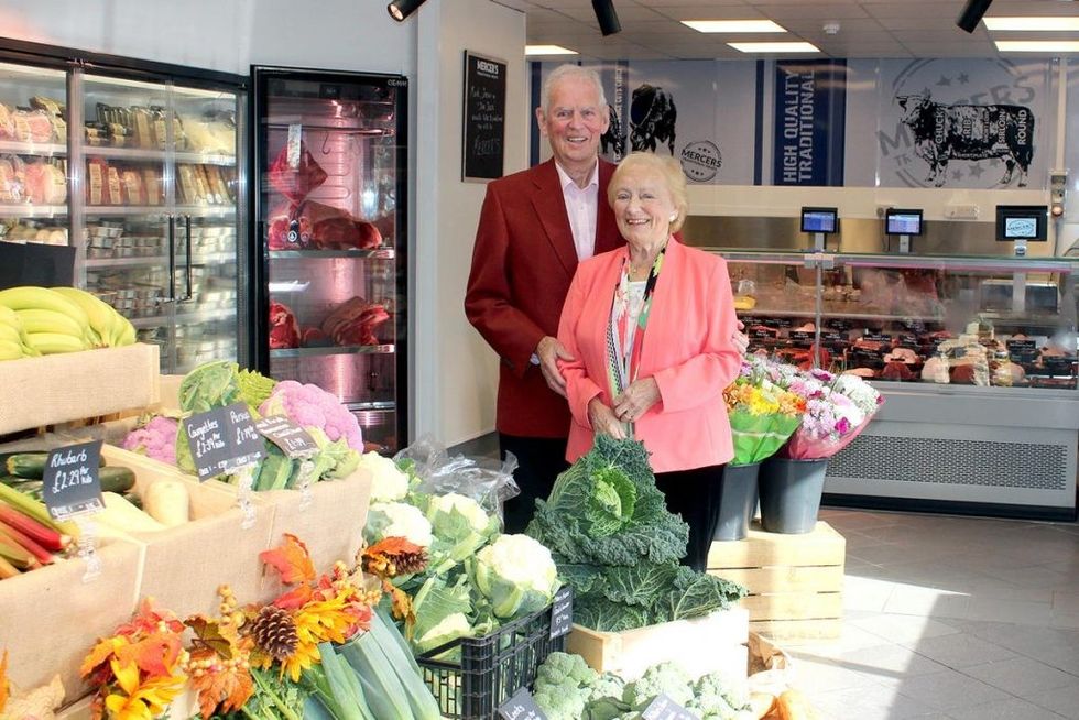 SPAR Hunts Longton Lawrence and Jean Hunt