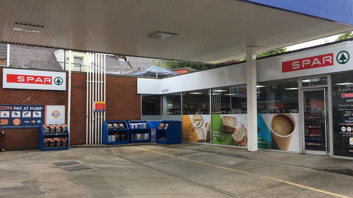 New Spar forecourt opens in Moffat