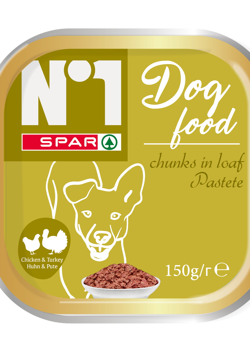 SPAR No 1 dog food chicken 1 1