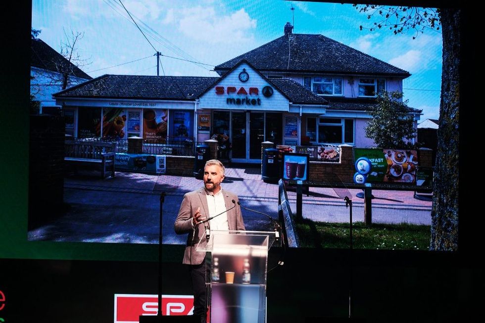 SPAR retailer Ian Lewis SRS22