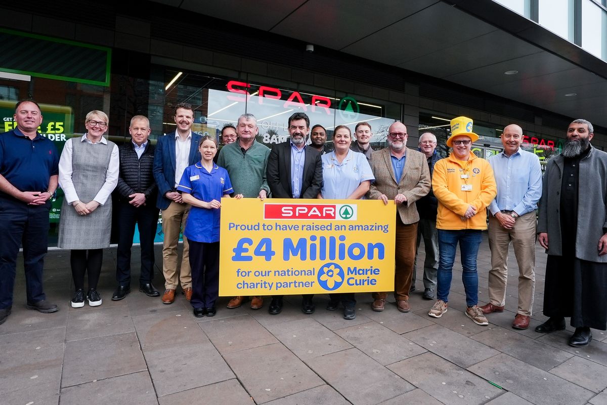 SPAR UK Celebrates £4 Million Raised for Marie Curie
