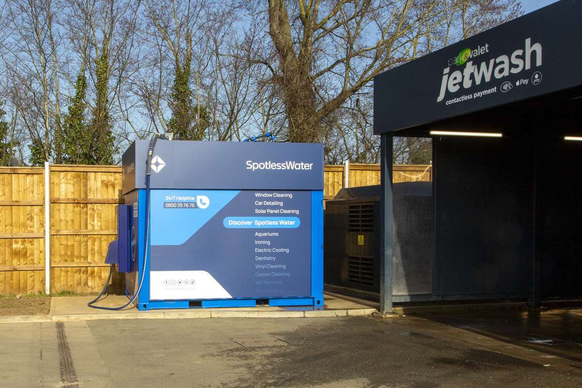 SpotlessWater Park Garage partnership