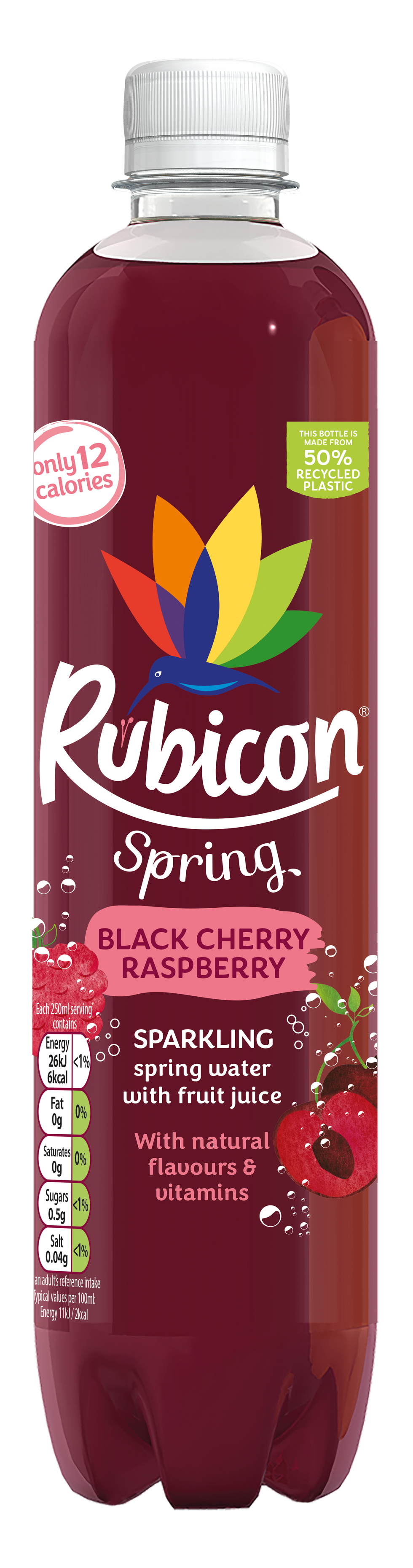 SPRING 500ML BLACKCHERRY STD