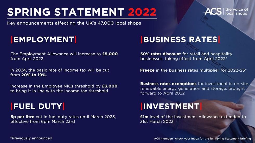 spring statement key announcements