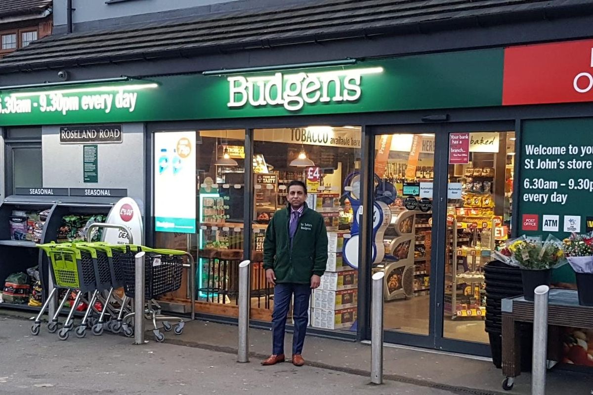 St John’s Budgens storefront in Kenilworth