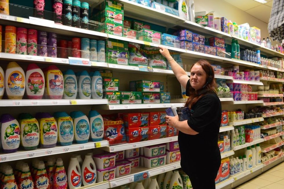 Staff member in Savers Health Beauty LDRS