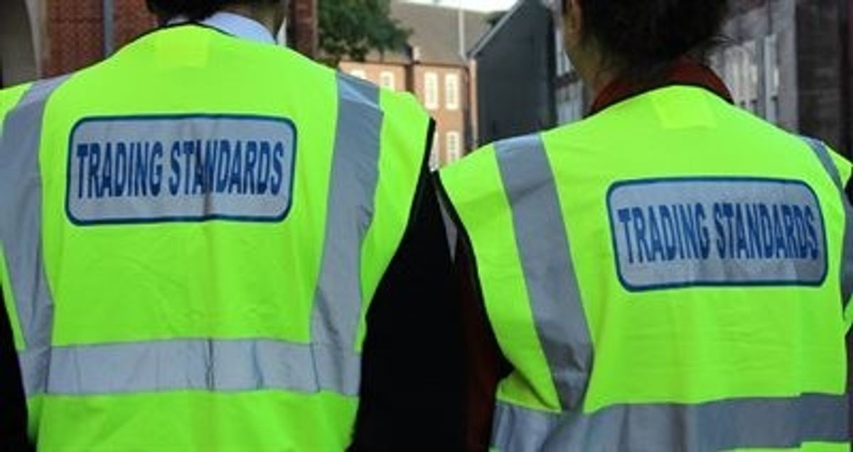 Staffordshire Trading Standards officers enforcing age-restriction laws in retail stores