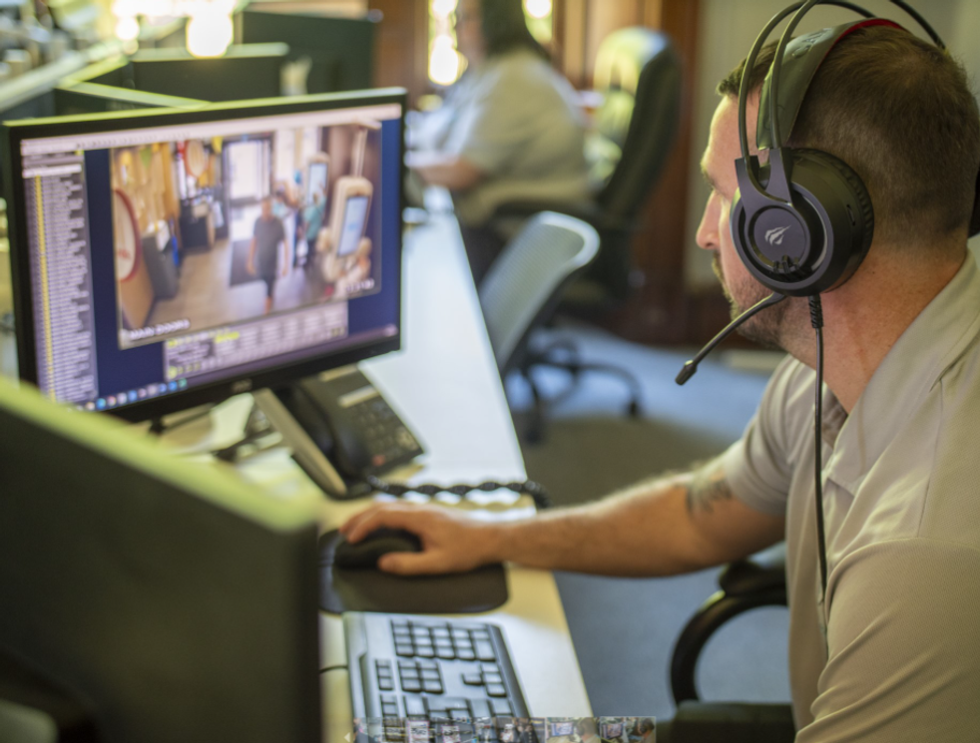 StaffSafe control room