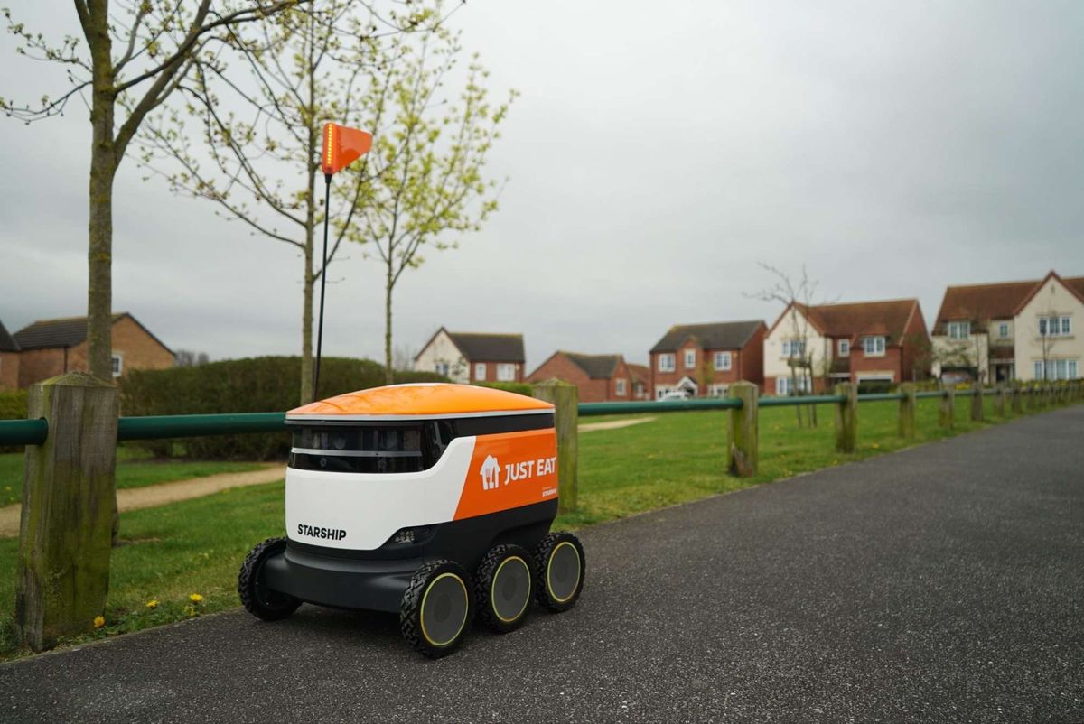 Starship delivery robot