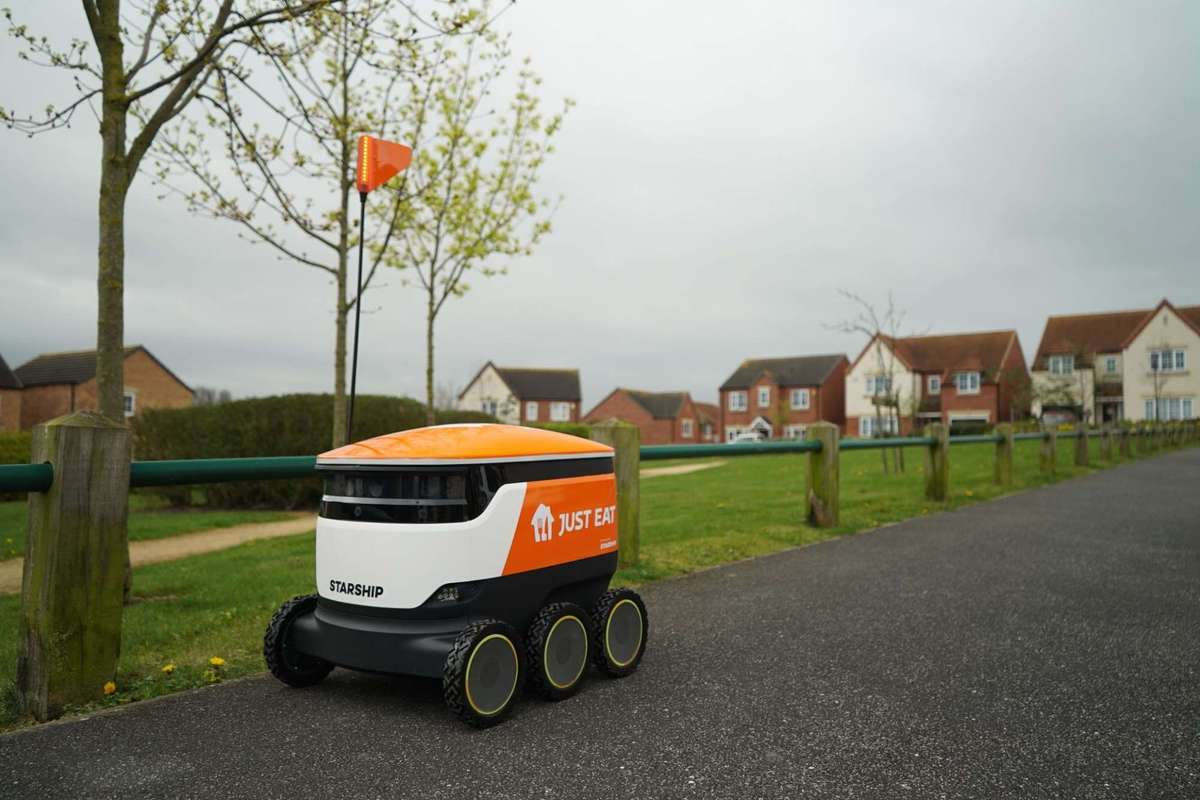 Starship delivery robot
