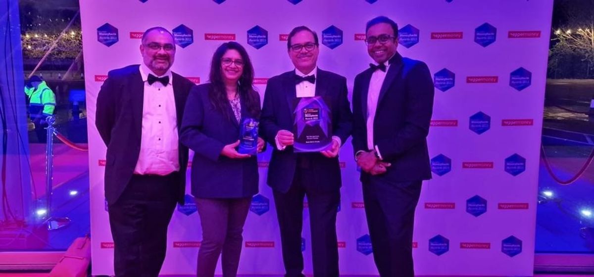 Industry recognition for SBI UK