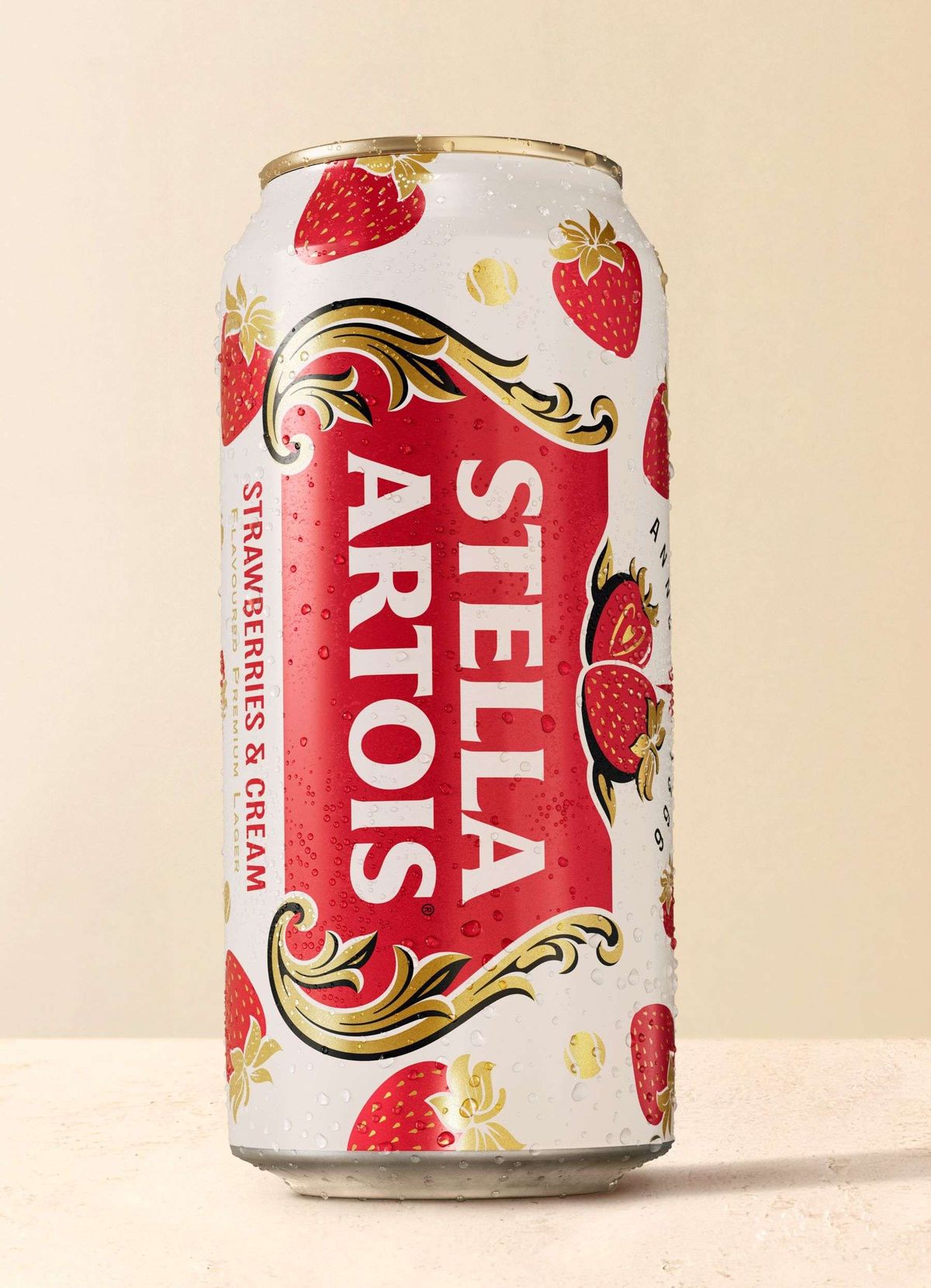 Stella Artois limited-edition Strawberries & Cream Wimbledon lager