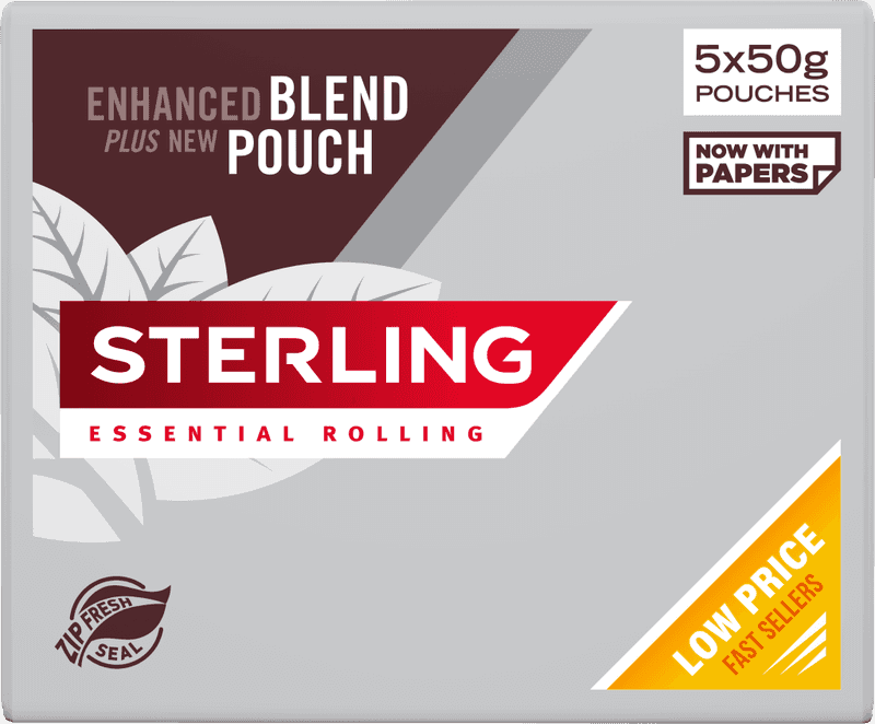 sterling essential tobacco 50g It's a value world in tobacco