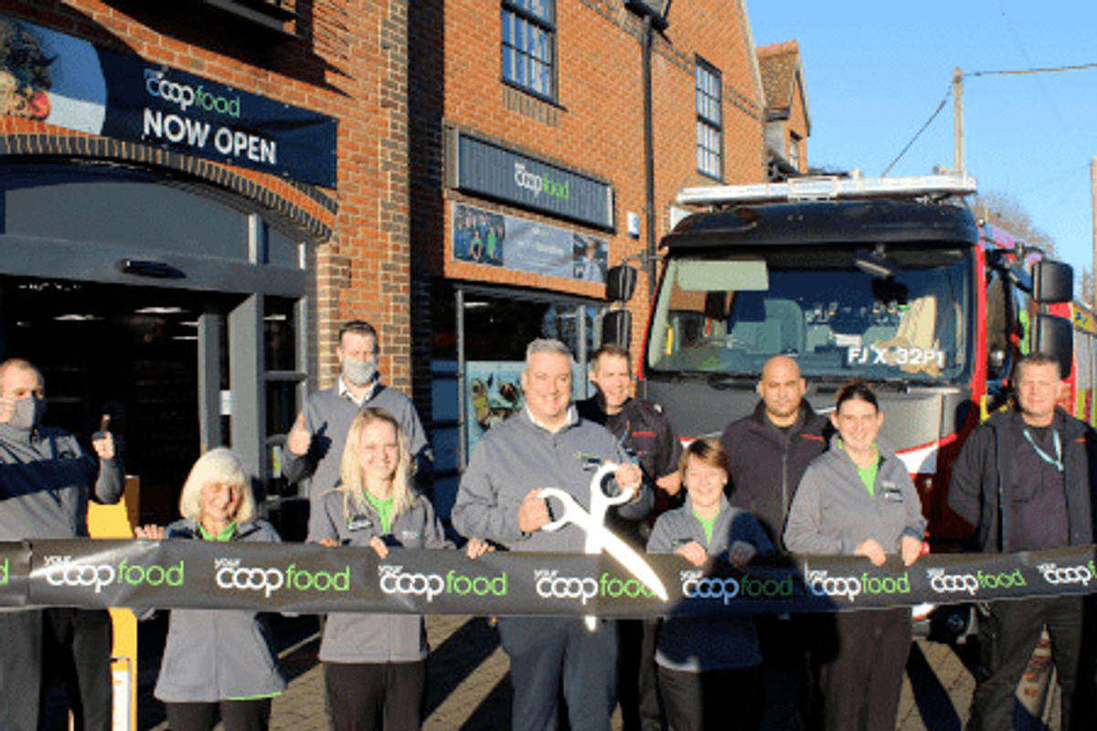 Steventon Co-op store reopens