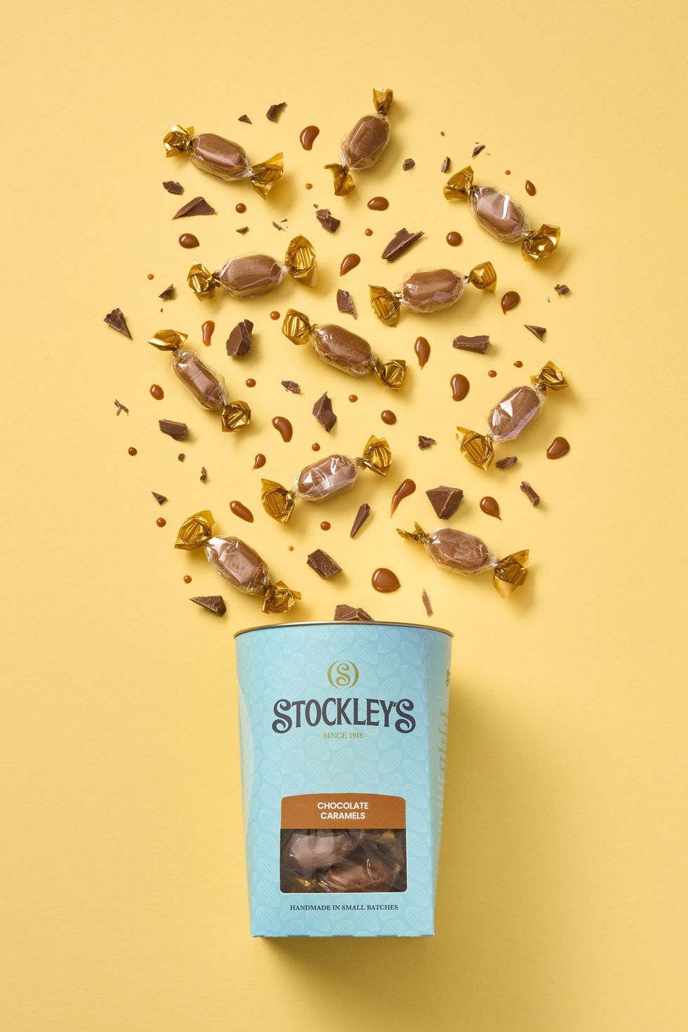 Stockley\u2019s factory team hand-packing sweets in Lancashire