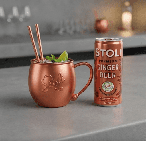 Stoli Ginger Beer relaunch with new recipe, natural ingredients