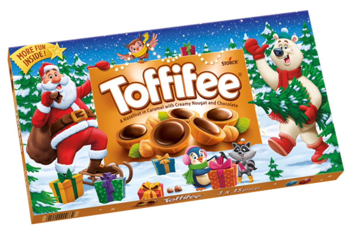 Storck Christmas confectionery packs 2025