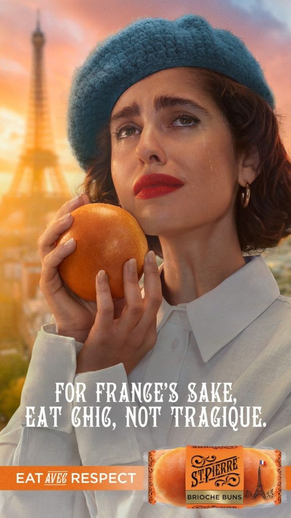 StPierre EatAvecRespect Sad Girl D6 Master KV Artwork