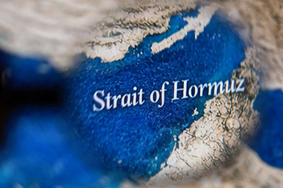 Strait of Hormuz map