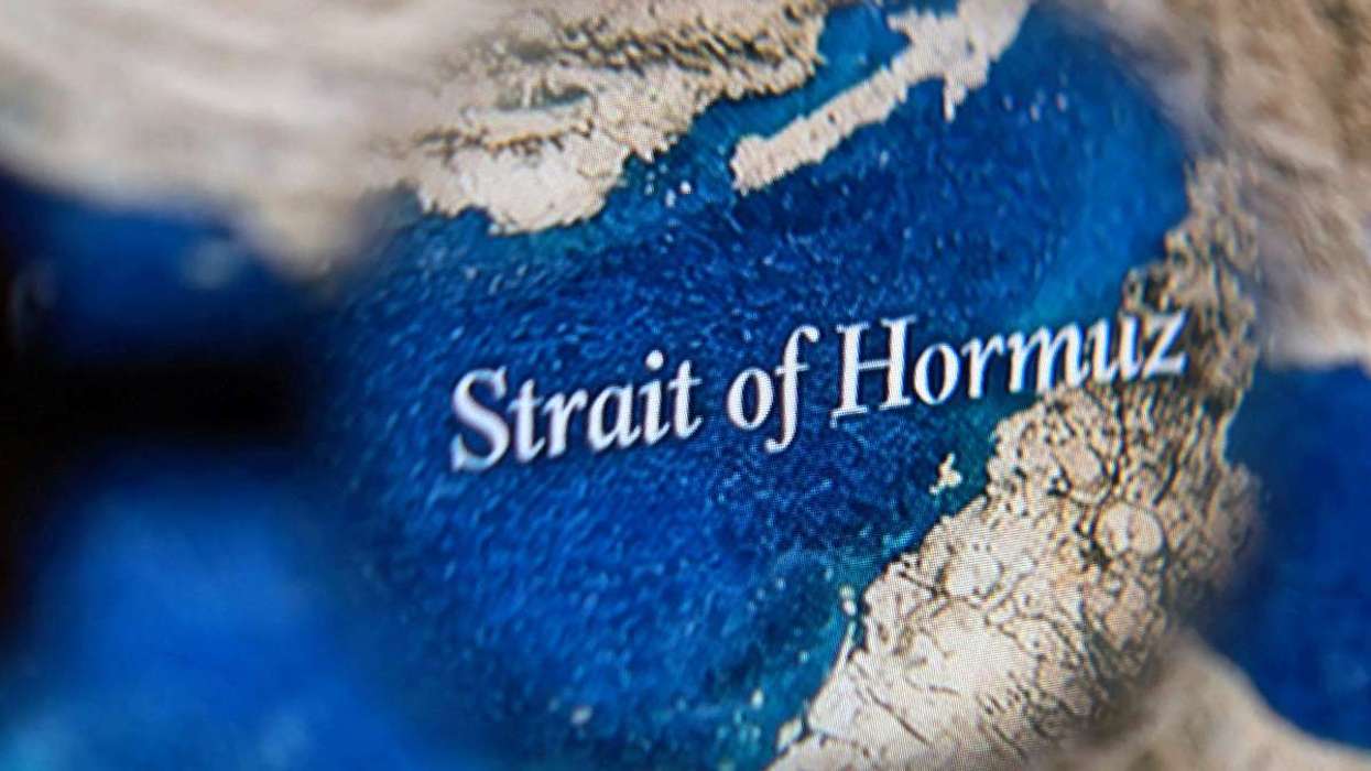 Strait of Hormuz map