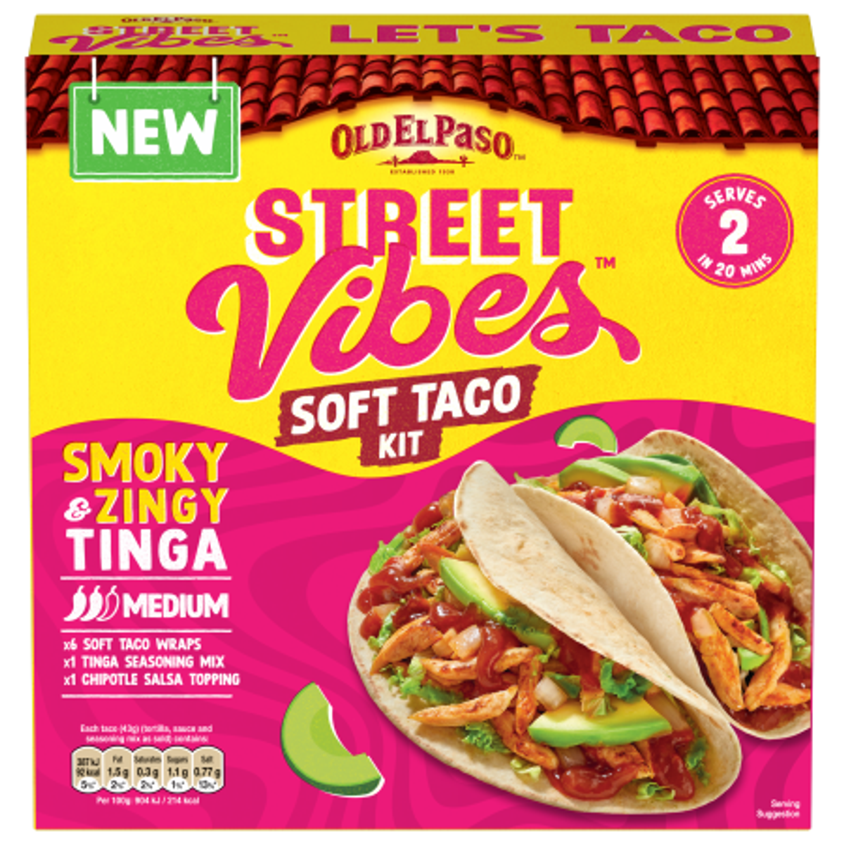  Street Vibes soft taco kit 