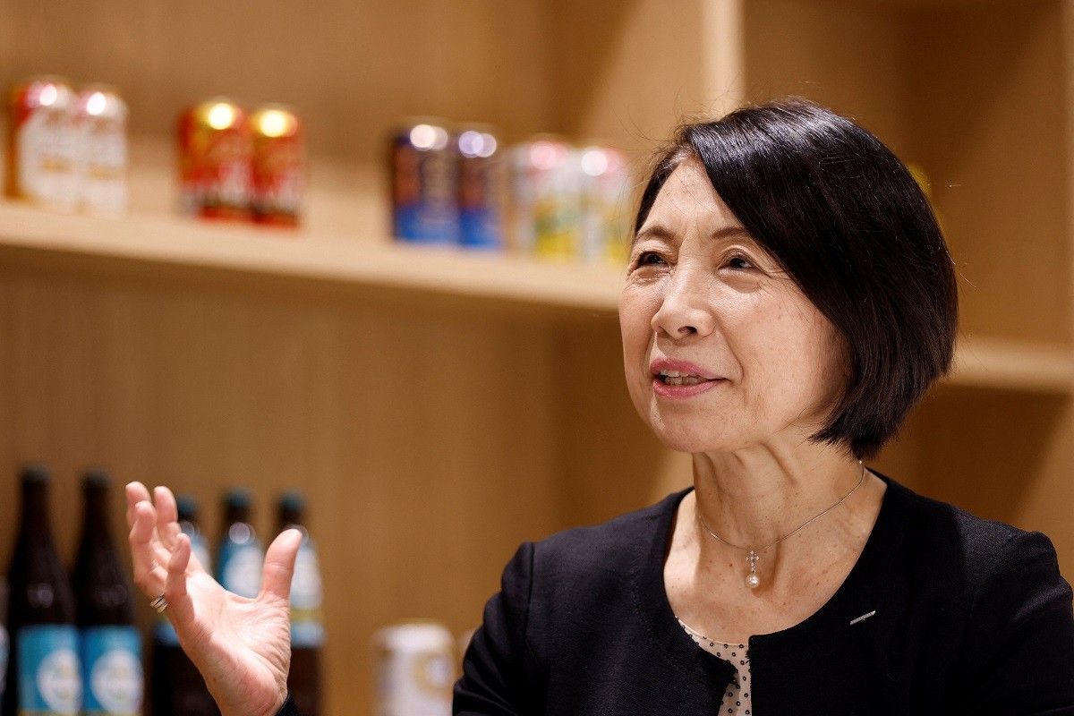 Suntory Beverage's first female CEO wants more women managers, global business