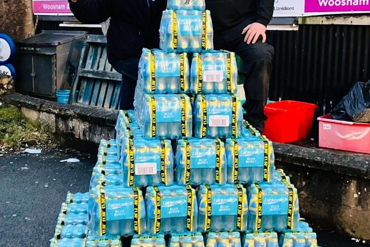 Suntory GB&I team with Lucozade Energy Blue Burst pallets for 2025 charity drive supporting UK community causes